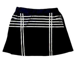 Ace Golf Skort - S black white, nylon spandex